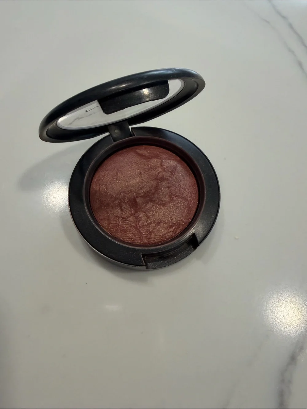 Baked Powder Blush in Deep Plum used blush